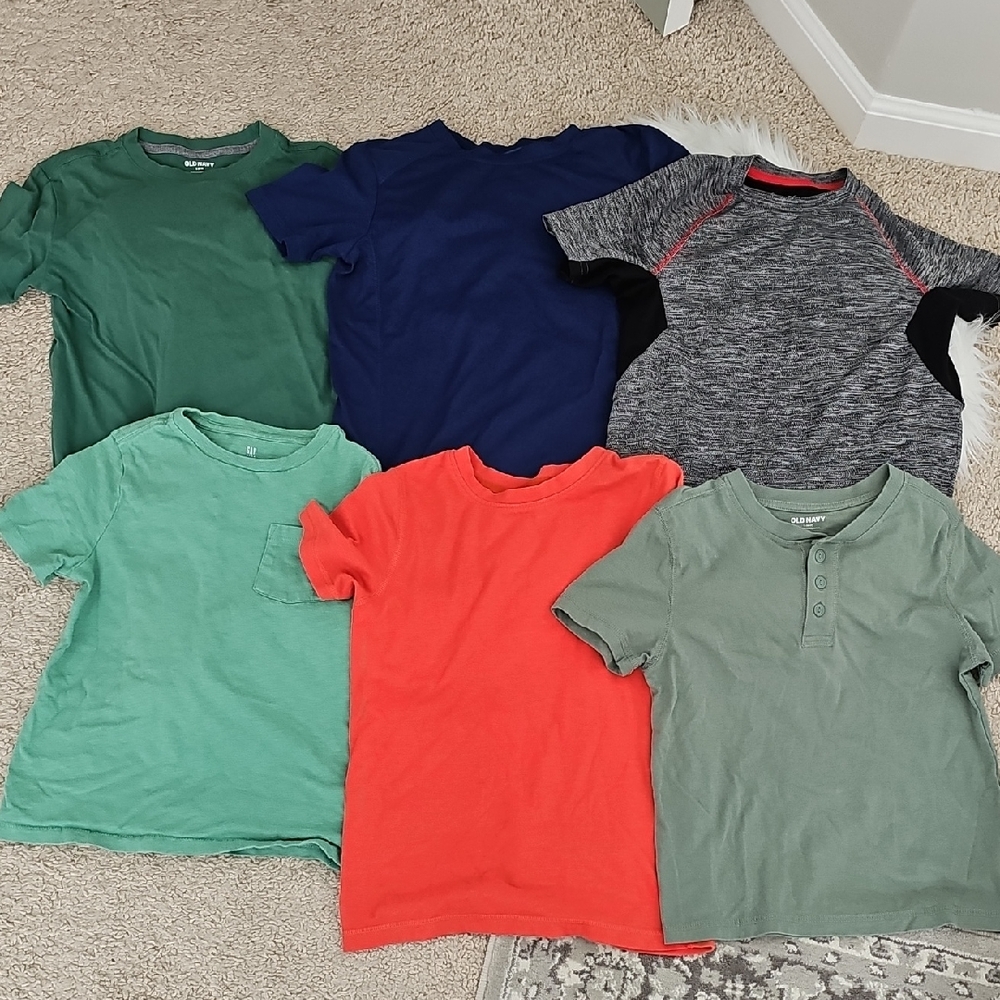 Small 6/7 Boys Shirts Lot Bundle Old Navy